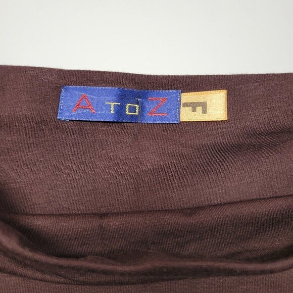 Dark Brown Pants Comfy Brown Slim Fit Pants Flared Wide Leg Pant -One Size - NEW - Picture 10 of 10